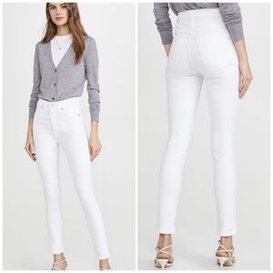 Madewell White High Rise Jeans